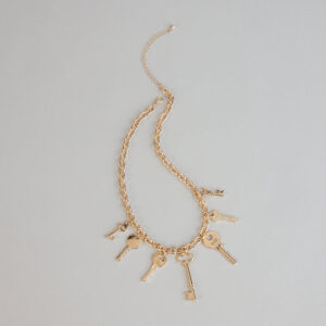 Secret Key Charm Chain Necklace