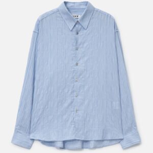 COOR Semi-overfit Wrinkle Stripe Shirt Semi-overfit Wrinkle Stripe Shirt