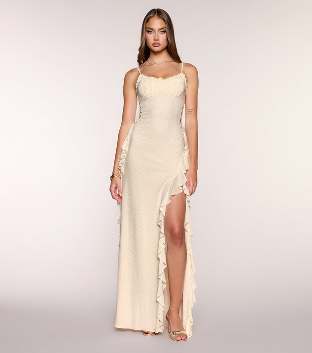 Windsor Seraphina Rhinestone A-Line Formal Dress