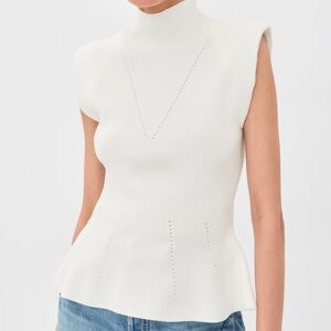 Veronica Beard Seraphine Knit Blouse