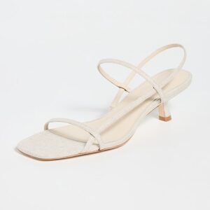 Reformation Serenity Linen Sandals