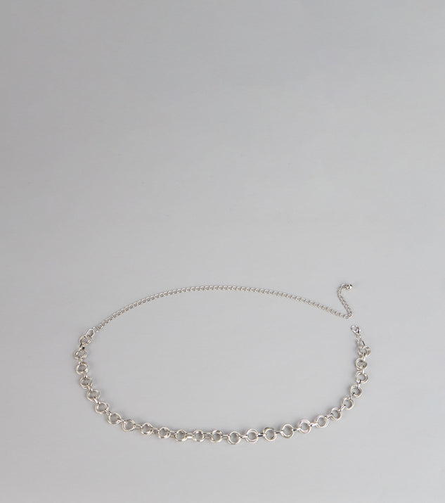 Windsor Shine On Mini O-Ring Chain Belt
