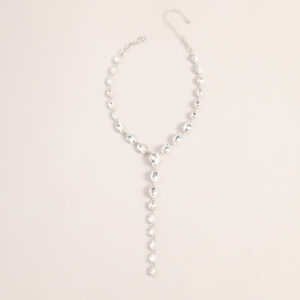Shine Trail Rhinestone Necklace