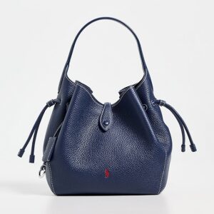 Polo Ralph Lauren Shiny Drum Pebble Crossbody Bag