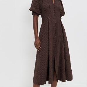 English Factory Shirt Midi Dress