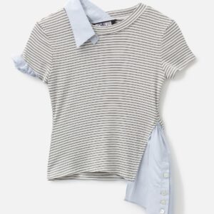 GRACE ELWOOD Shirts Detail Jersey