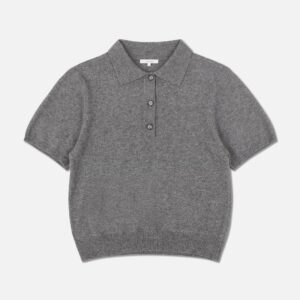 Entire Studios Short Sleeve Knit Polo
