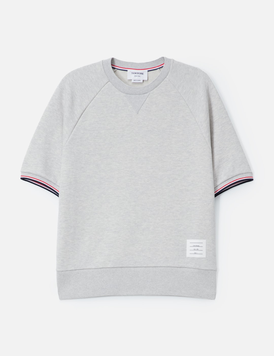 Thom Browne Short Sleeve Raglan Pullover