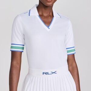RLX Ralph Lauren Short Sleeve Tour Pique Cricket Polo Short Sleeve Tour Pique Cricket Polo
