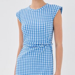 Tanya Taylor Short Sleeveless Aurora Dress