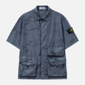 Stone Island Short Sleeves Ripstop Camo Shirt Short Sleeves Ripstop Camo Shirt
