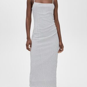 Vince Side Rouche Tank Dress