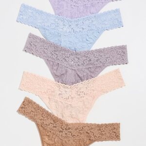 Hanky Panky Signature Lace Original Rise Thong 5 Pack