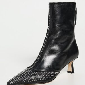 AEYDE Sila Mini Studs Nappa Leather Booties