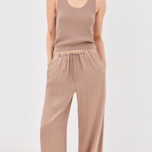 Sablyn Silk Gemma Pull On Straight Leg Pants