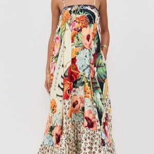 Camilla Silk Maxi Dress