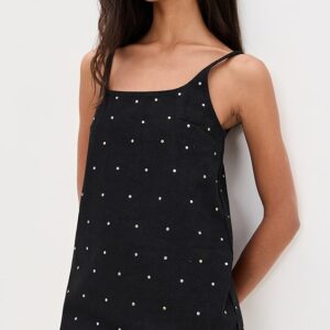 ALÉMAIS Simona Denim Mini Dress
