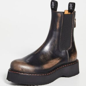 R13 Single Stack Chelsea Boots