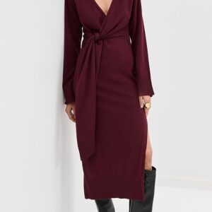 SIMKHAI Skyla Wrap Dress