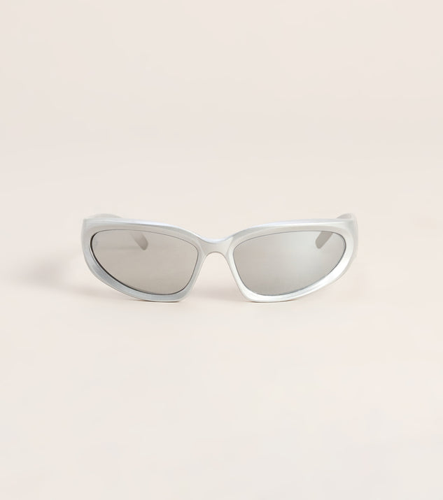 Windsor Sleek Attitude Curved Square Sunglasses