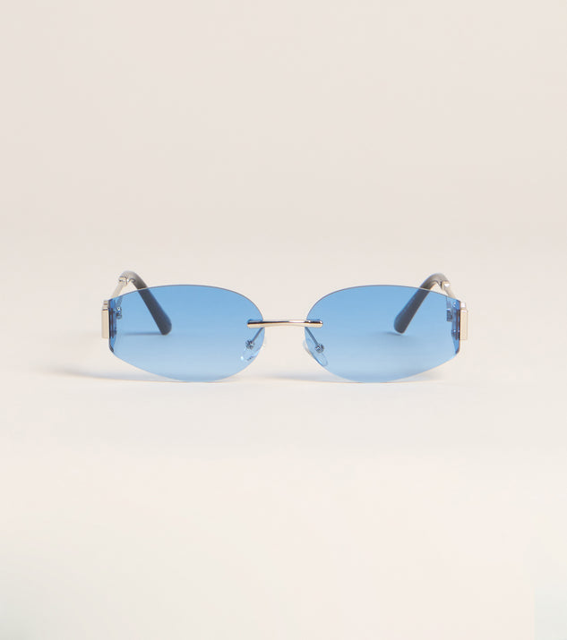 Windsor Sleek Attitude Oval Sunglasses
