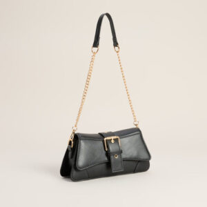 Windsor Sleek Finish Faux Leather Shoulder Bag