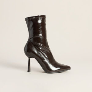 Windsor Sleek Stride Faux Leather Stiletto Booties Sleek Stride Faux Leather Stiletto Booties