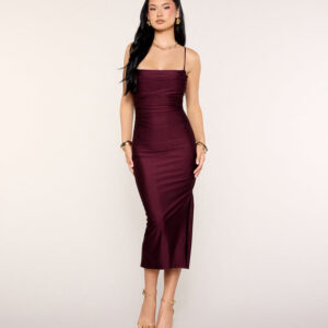 Windsor Slit Appeal Bodycon Midi Dress