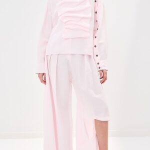 Slit Knee Pants
