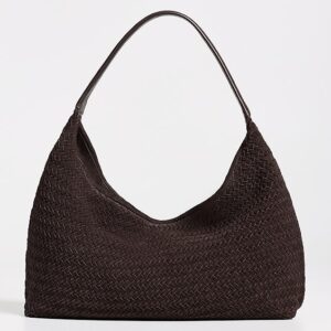 Madewell Slouchy Shoulder Woven Suede Bag Slouchy Shoulder Woven Suede Bag