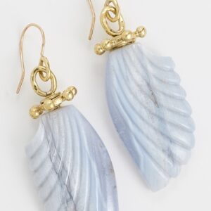 Ulla Johnson Small Wing Stone Drop Earrings