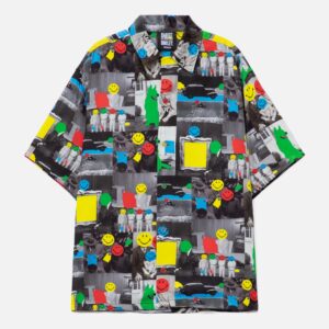 Market Smiley Collage Short Sleeve Woven