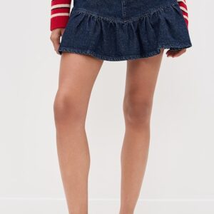 DAZE Smooch Denim Skirt