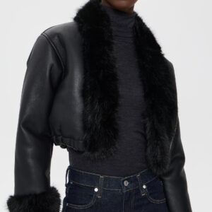 BLANKNYC Smooth Talker Faux Leather Jacket