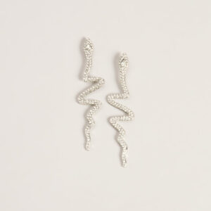 Windsor Snake Eyes Rhinestone Statement Drop Earrings Snake Eyes Rhinestone Statement Drop Earrings