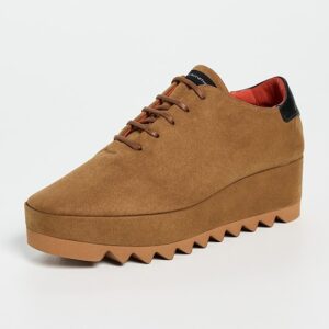Stella McCartney Sneak-Elyse Alter Suede Sneakers