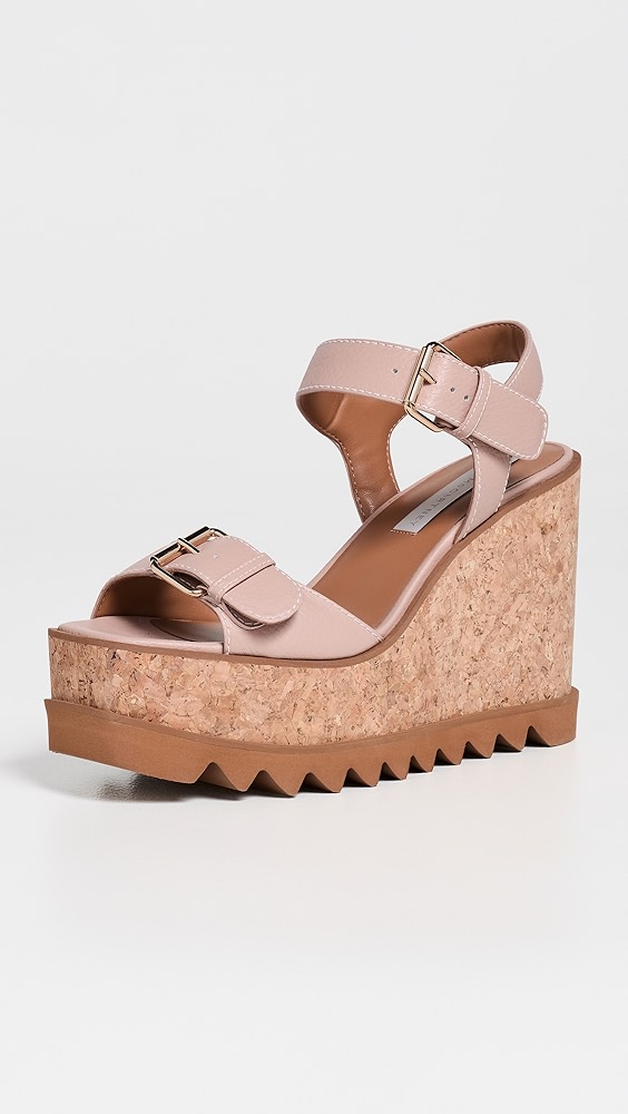 Stella McCartney Sneakelyse 120 Eco Grainy Alter Mat Sandals