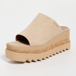 Stella McCartney Sneakelyse Alter Suede Platform Sandals