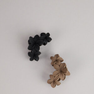 Soft Bloom Flower Hair Claw Clip Set