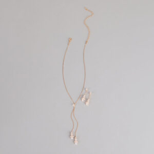 Windsor Soft Sparkle Rhinestone Lariat Necklace And Earrings Set Soft Sparkle Rhinestone Lariat Necklace And Earrings Set