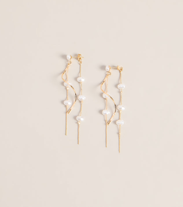Windsor Soft Spoken Drama Pearl Drop Earrings