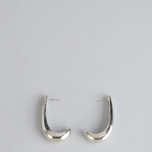 Windsor Soft Statement Curved Hoop Earrings Soft Statement Curved Hoop Earrings