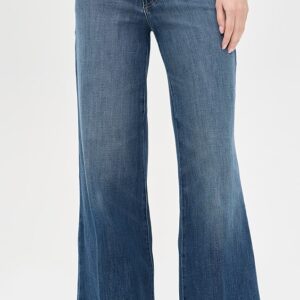 Soft Tech Good Waist Palazzo Ankle Jeans