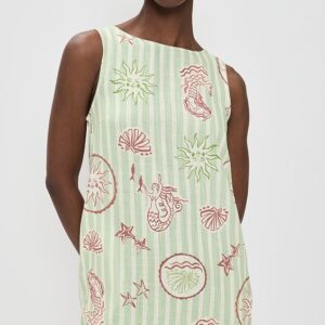 Soleil Shift Mini Dress