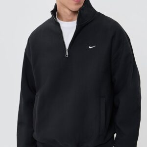 Solo Swoosh Heavyweight Quarter Zip Sweater