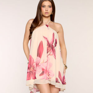 Windsor Somewhere Sunny Chiffon Mini Dress Somewhere Sunny Chiffon Mini Dress