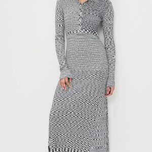 GANNI Spacedyed Knit Dress