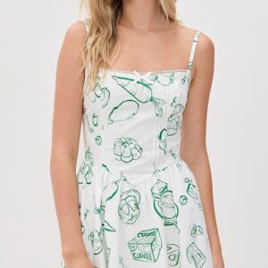 Spaghetti Strap Mini Dress
