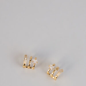 Windsor Spark Curve Rhinestone Earring Cuff Spark Curve Rhinestone Earring Cuff