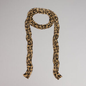 Windsor Spark Of Chic Leopard Print Skinny Scarf Spark Of Chic Leopard Print Skinny Scarf